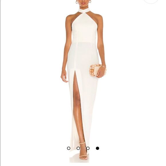 NWOT Queen Gown in Ivory Amanda Uprichard - Picture 4 of 8